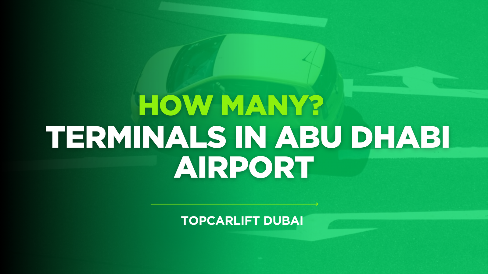 How Many Terminals in Abu Dhabi Airport?
