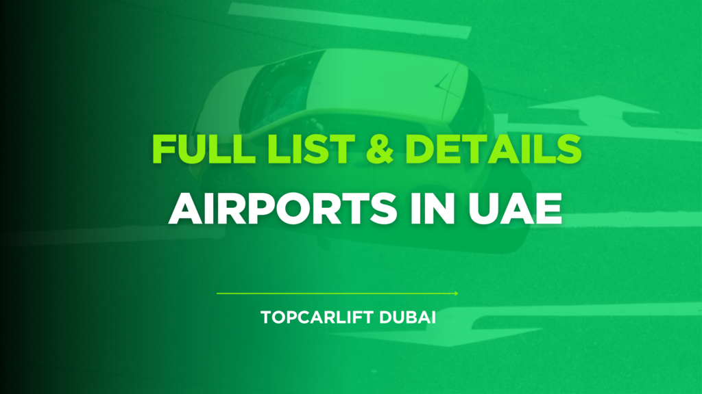 How Many Airports in UAE? The Full List & Details Are Here